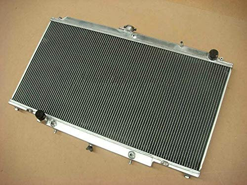 FSMOTO Radiador de aluminio para NIS-SAN PATROL GR (Y61) 2.8L 3.0L TURBO DIESEL MANUAL/AUTO 1997-2010 RD28 ZD30