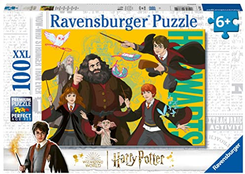 Ravensburger Kinderpuzzle 13364 - Der Junge Zauberer Harry Potter - 100 Teile XXL Harry Potter Puzzle für Kinder ab 6 Jahren