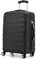 RMW Large Suitcase Luggage Hard Shell | Aluminum Telescopic Handle | 3 Digit Combination Lock | 4 Dual Spinner Wheels | Lightweight Durable Suitcases Check in (Black)
