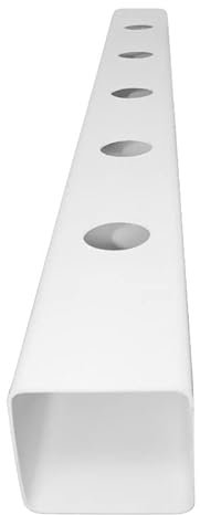 Système aéroponique Tube Aero 5 PVC blanc - 100 x 10 x 10 cm - Platinium