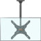 ELIVED Ceiling TV Bracket Height Adjustable for Most 24-65 Inch LED, LCD, OLED Flat/Curved TVs with Max VESA 400x400mm up to 45KG, Tilt Swivel Ceiling Wall Bracket, Full Motion TV Wall Mount EV3015