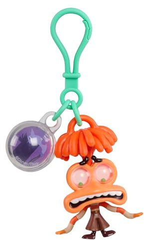 Just Play Inside Out 2 Portachiavi Fidget Figure - Ansia, Tristezza con Memory Orb - Giocattoli per bambini dai 3 anni in su