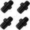 DAQUSU 4 M10 Brake Lever Adjustment Screws, Aluminum Alloy Bolts, Brake Accessories, Brake Handle Lever Adjuster, Bicycle Cable Adjuster Bolt, Mountain Bike Brake Accessories