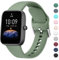Tobfit Correa para Amazfit Bip 3 Correa/Bip U Pro/Bip 3 Pro/Bip U/Bip Lite/Bip S/Bip S Lite, Correas de Silicona Nueva de 20mm,Pulseras de Repuesto Ajustable para Amazfit GTS 2 Mini/GTS 4 Mini