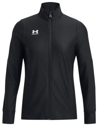 Under Armour Damen UA W's Ch. Track Jacket, atmungsaktive Fußball Trainingsjacke, schnelltrocknende Damen Sportjacke mit Seitentaschen