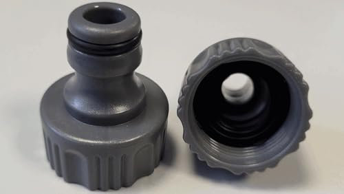 2 Stück Wasserraketen Anschluß-Adapter (neues Gewinde)