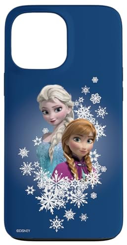 iPhone 13 Pro Max Disney Frozen Anna and Elsa Sisters and Snowflakes Case