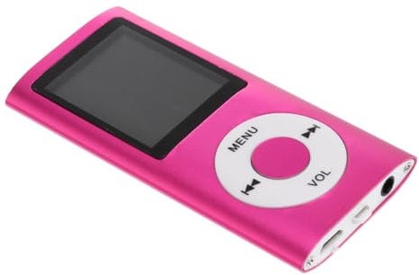 Gadpiparty Portable Player with Screen Compact and Video Device Book Reader Photo Viewer Mini Usb Port Lightweight and Easy to Use