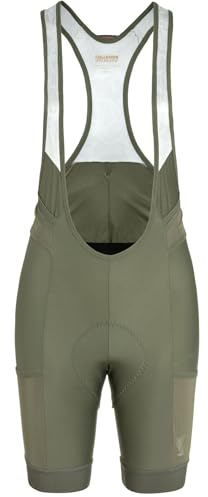 Fjällräven Damen Adventure Bib/SWAT Shorts, Green, M