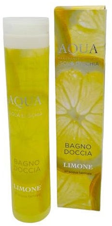 ISB - Bagno doccia Aqua Limone 250 ml a base di Acqua Termale dell'isola d'Ischia