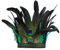 Feder Stirnband Krone Indische Federn Kopfschmuck Headdress Pfau Faszinator Karneval Halloween Kostüm Haarzubehör