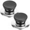 2 Pcs Pot Lid Knobs Universal Replacement Pan Lid Cover Knobs Heat Resistant Pan Lid Holding Handles Great for Slow Cookers Skillets and Kitchen Cookware Cover