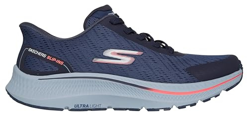 Skechers Go Run Consistent 2.0 Worldview-Sneaker für Herren, Marineblau, Textil, 47 EU