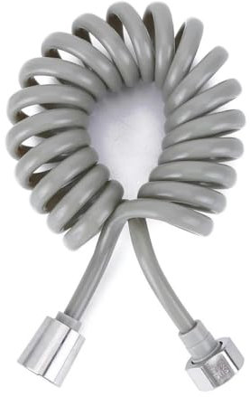 Tubo flessibile per doccia in plastica morbida da 2/3/4 metri, anti-avvolgimento, per bidet e WC, 5 m