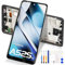 LCD Display pour Samsung Galaxy A52s 5G Écran - pour Galaxy A52s 5G LCD Écran Tactile pour Samsung SM-A528B SM-A528B/DS SM-A528N LCD Numériseur Assemblée avec Cadre