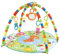 Kick and Play Piano Gym, Bauch-Aktivitätsmatte | Cartoon Gym Piano Pad mit Musik,Faltbare -Spielunterlage, Sprachspiel-Fitnessstudio für Kinder, Kinder, Familie,