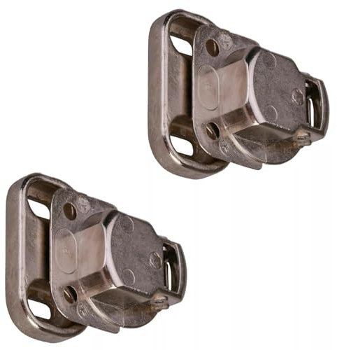 Masterpart Washing Machine Integrated Cupboard Door Hinges Pack Of 2 To Fit Hoover Candy Washing Machines 92784297