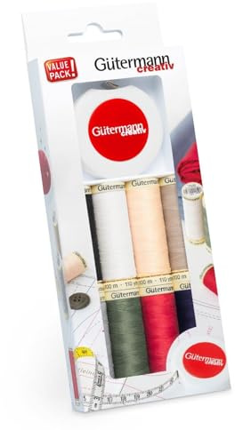 Gutermann Thread Set: Sew-All: 8 x 100m & Tape Measure