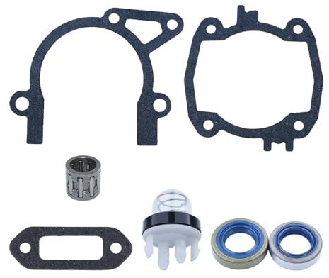 Cylinder Crankcase Gaskets Oil Seal Kit for Stihl TS410 TS420 TS 410 420 Cut-Off Saw Replacement Needle Bearing Part