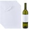 SUPERFINDINGS 150 Labels/25 Sheets Blank Wine Label Matte 9.4x9.6cm Wine Bottle Waterproof Labels White Adhesive Stickers Printable Stickers for Water Bottles