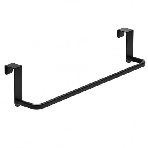 BAIKAL Toallero de Baño. Acero Inoxidable SUS304. Toallero de Barra Sin Taladro. para Colgar. Accesorios de Baño. 30cm Negro Mate.