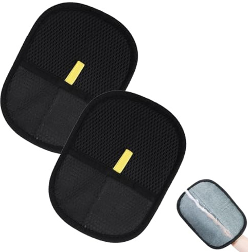 YIPFEN 2 PCS Guanti Magnetici Doppia Faccia per Peli di Cani e Gatti, Rimuovi Peli Traspiranti con Funzione Antistatica, Riutilizzabili per Cura Quotidiana del Pelo