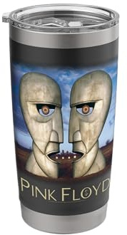 Official Pink Floyd Metal Heads Front and Back Stainless Steel Insulated Tumbler