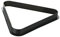 POWERGLIDE Herren 1 7/8 Pool Dreieck Triangle, Schwarz, 1 7/8 inch Balls