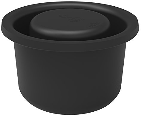 Lazer 011718 Siphon pour Receveur, Noir