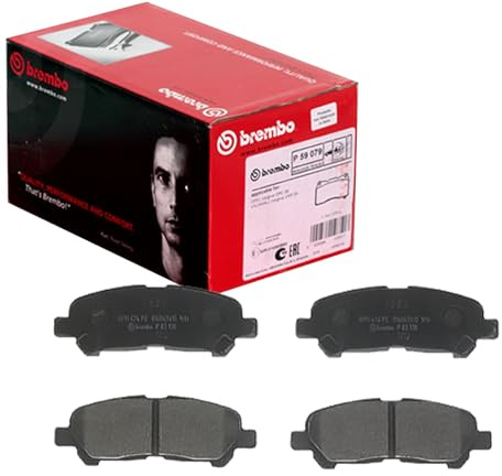 BREMBO Bremsbelagsatz, Scheibenbremse P83138 | Kompatibel mit: TOYOTA HIGHLANDER / KLUGER