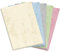 50 Blatt Briefpapier (A4) | Bunter Marmor Mix (5 Farben) | Motivpapier Set | edles Vintage Design Papier | beidseitig marmoriert bunt bedruckt | Bastelpapier | 90 g/m²
