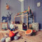 Sweet Home from Wood Montessori Hausbett Kleinkindbett (190 x 90 cm)