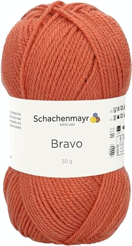 Schachenmayr Bravo 9801211-08027 Lily Hand Knitting Yarn, Crochet Yarn
