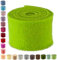 Hochwertiger & Widerstandsfähiger Filz – Breite 15cm / Länge 5m - Topfband/Bastelfilz/Wollfilz – Große Farbauswahl – Dehnbar & Druckelastisch – Tischdekoration Ostern/Weihnachten (Grasgrün)