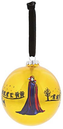 Enchanting Disney, Bola de Navidad para colgar de la Madrastra de Blancanieves La Reina Grimhalde, Enesco