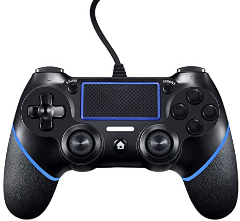 HDAKDDHG Controllers Wired,Professional USB Wired Gamepad for Playstation 4,Mobile Game Controller for USB Wired Controller Playstation 4 Gamepads With Cable Compatible with PC Windows 7/8/XP