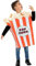 Funidelia | PopcornTüte Kostüm für Jungen und Mädchen Essen, Popcorn, Lustige & Ausgefallene - Kostüm für Kinder & Verkleidung für Partys, Karneval & Halloween - Größe 3-6 Jahre - Weiß
