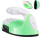 GoLashFun Mini Craft Iron Machine,Green Small Electric Heat Press Iron Portable Handy Travel for Heating Transfer Vinyl Projects,Clothes Shoes Bags Hats