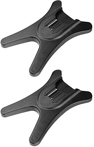 Peowuieu Camera Flash Stand Flash Shoe Mount Stand with 1/4 Inch Metal Tripod Thread for Flash Speedlite Pack of 2