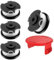 JAMSSOW Ersatzfadenspule GE-CT 18/28 Li, Ø 1,6mm, 4,9m Länge, passend für Einhell Akku-Rasentrimmer GE-CT 18/28 Li, GE-CT 18/28 Li TC und GE-CT 18/260 Li, mit ErsatzdeckelTLE-03-1(4 Spule+1 Kappe)