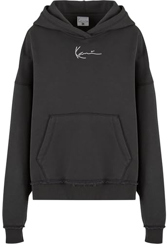 Karl Kani Small Signature Washed Os Hoodie Black, L