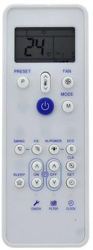 XINFUTE Télécommande universelle pour climatiseur Carrier Toshiba KTKL004 AC