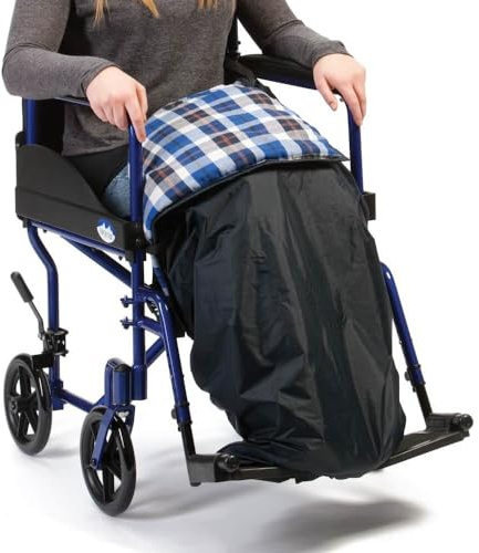 Fenetic Wellbeing Fleece lined wheelchair cozy leg cover cosy wrap
