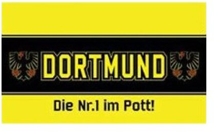 Dortmund - Die Nr.1 im Pott Fahne (F5)
