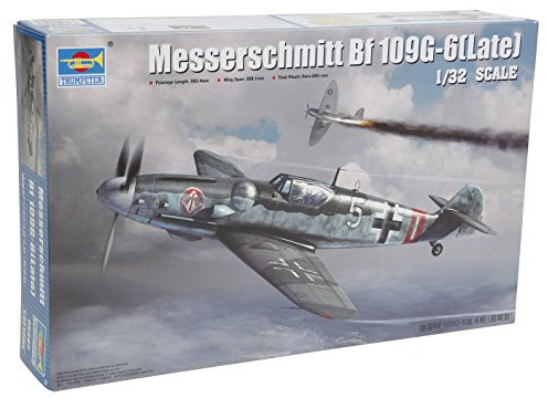 Trumpeter Maquette Avion Militaire : Messerschmitt BF-109G-6