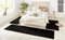 Hanse Home Nasty Teppich Bettumrandung 3-teilig – Bettvorleger Bettläufer Teppichläufer Kurzflor Einfarbig Unifarben Läufer-Set für Kinderzimmer Schlafzimmer, Uni Schwarz, 2X 70x140cm 1x 70x240cm