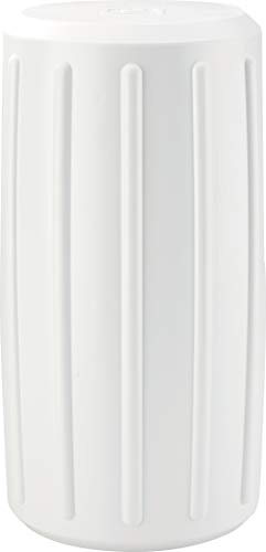 attwood 93534-1 Softside - Defensa de Muelle de Esquina Redonda Resistente a los Rayos UV de 15 Pulgadas, Color Blanco