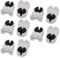 sourcing map 10Stk. T5 Leuchtstoff Lampen Halter G5 Basis Grabstein Lampenfassung AC 500V 2A für LED Leuchtstoffröhre