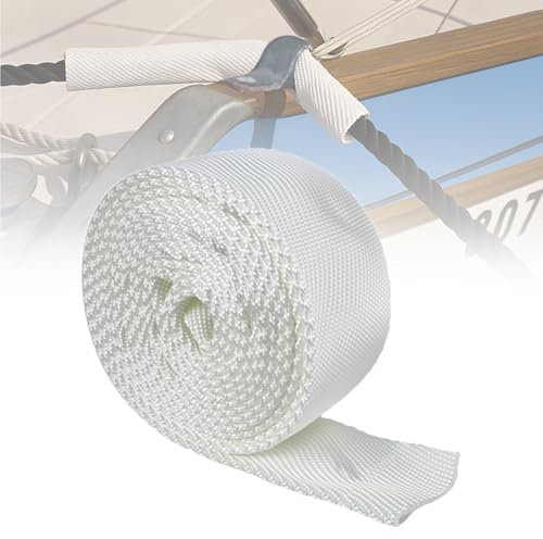 Housse de Protection de Quai Marine – Protection de Ligne d'amarrage de Bateau Robuste pour Lignes jusqu'à 2,5 cm, équipement d'ancrage pour Yacht, voiliers, Kayaks (2 m)