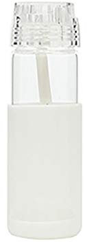 BUMSIEMO 1 botella deportiva reutilizable de acero inoxidable, a prueba de fugas de agua, botella de metal, personalizable, color blanco frío